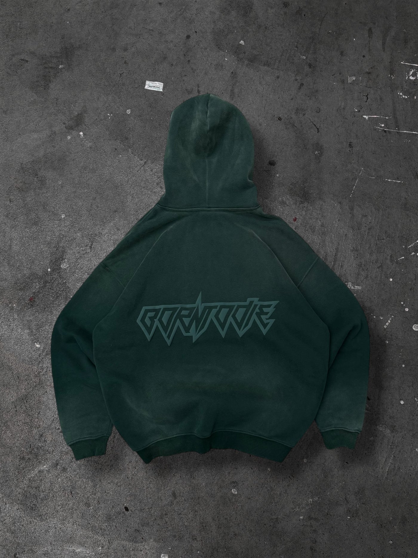 GREEN SUNFADE HOODIE