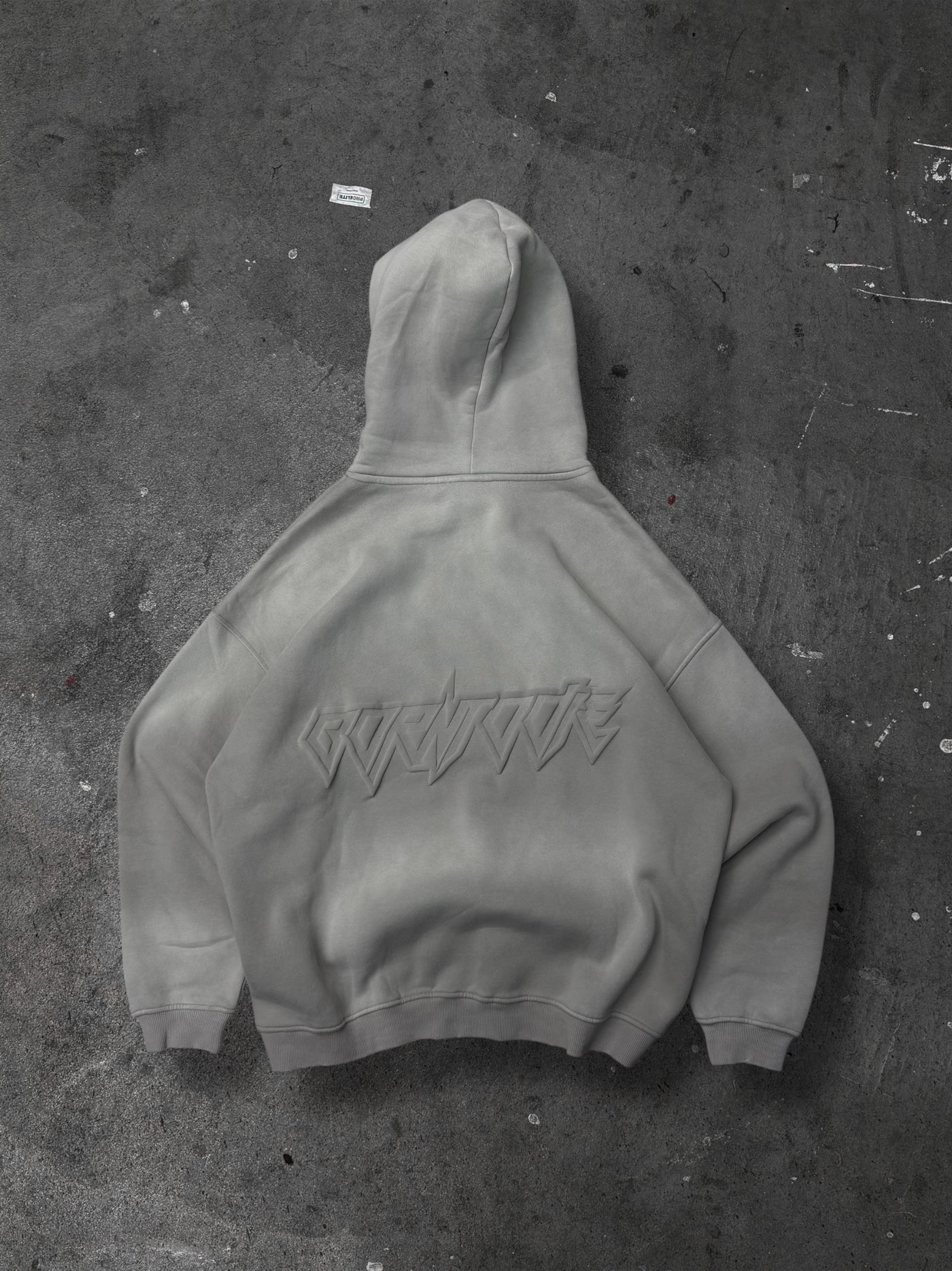 LIGHT GREY SUNFADE HOODIE