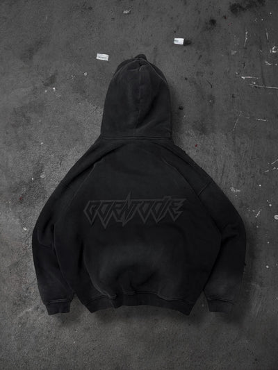 BLACK SUNFADE HOODIE