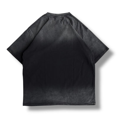 BACK EMBROIDERED SUNFADE T-SHIRT