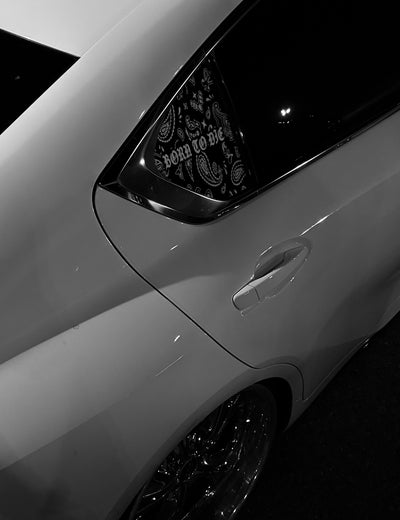PAISLEY SIDE WINDOW STICKER