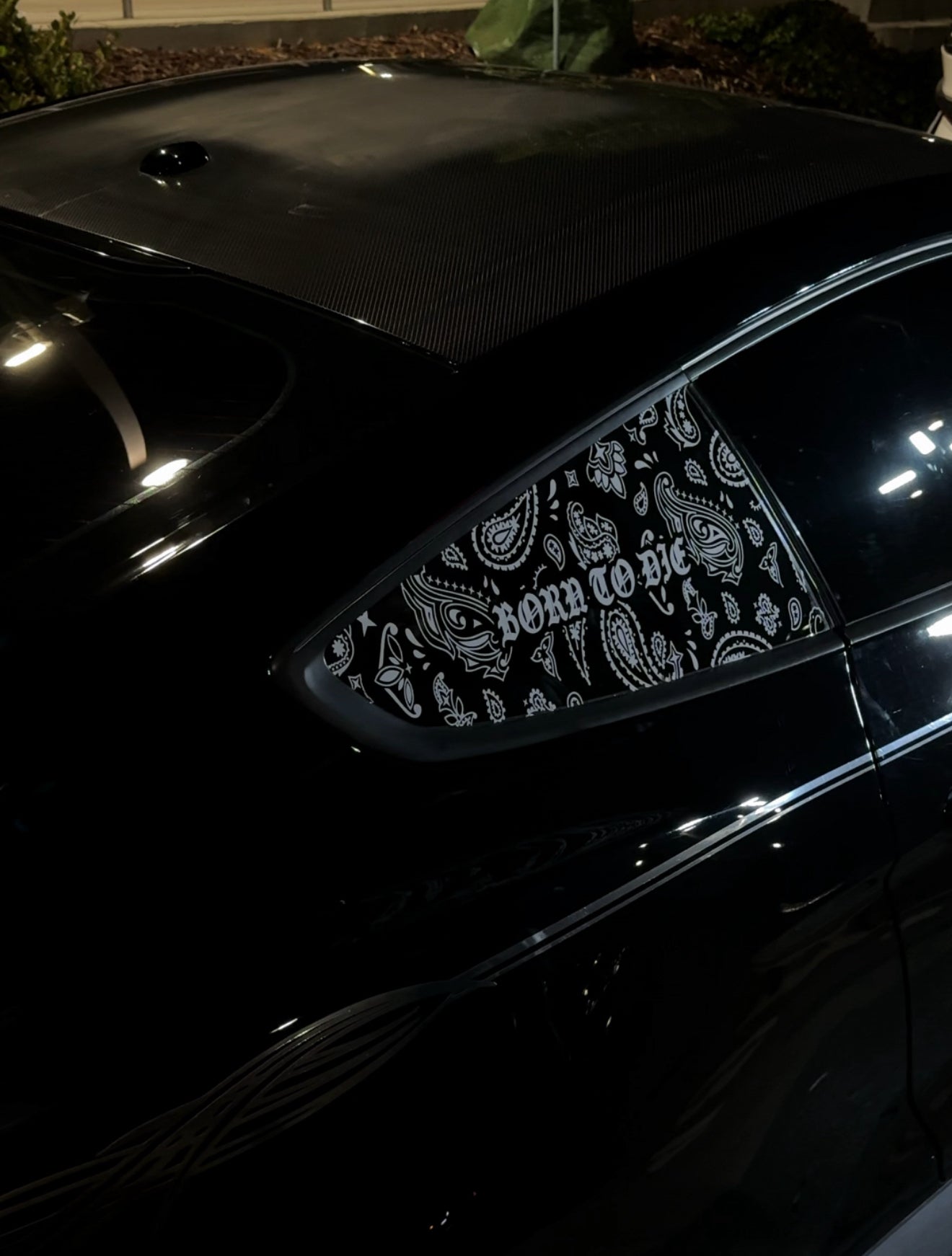 PAISLEY SIDE WINDOW STICKER