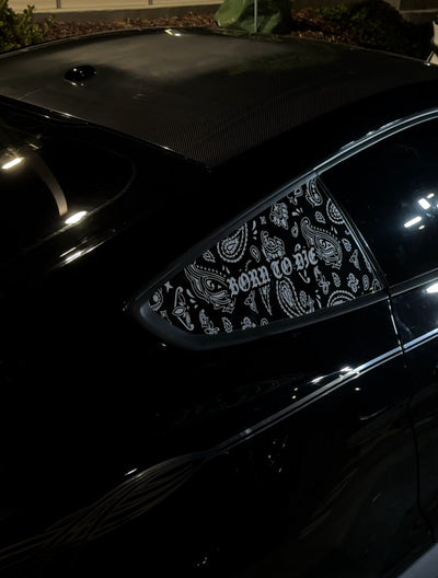 PAISLEY SIDE WINDOW STICKER