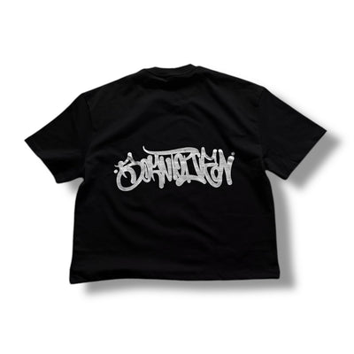 GRAFFITI CROPPED T-SHIRT