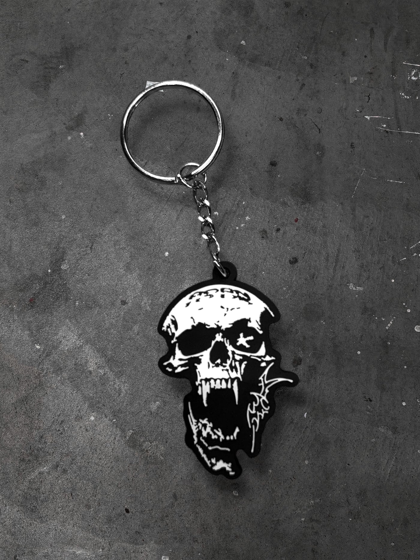 SKULL PVC KEY CHAIN