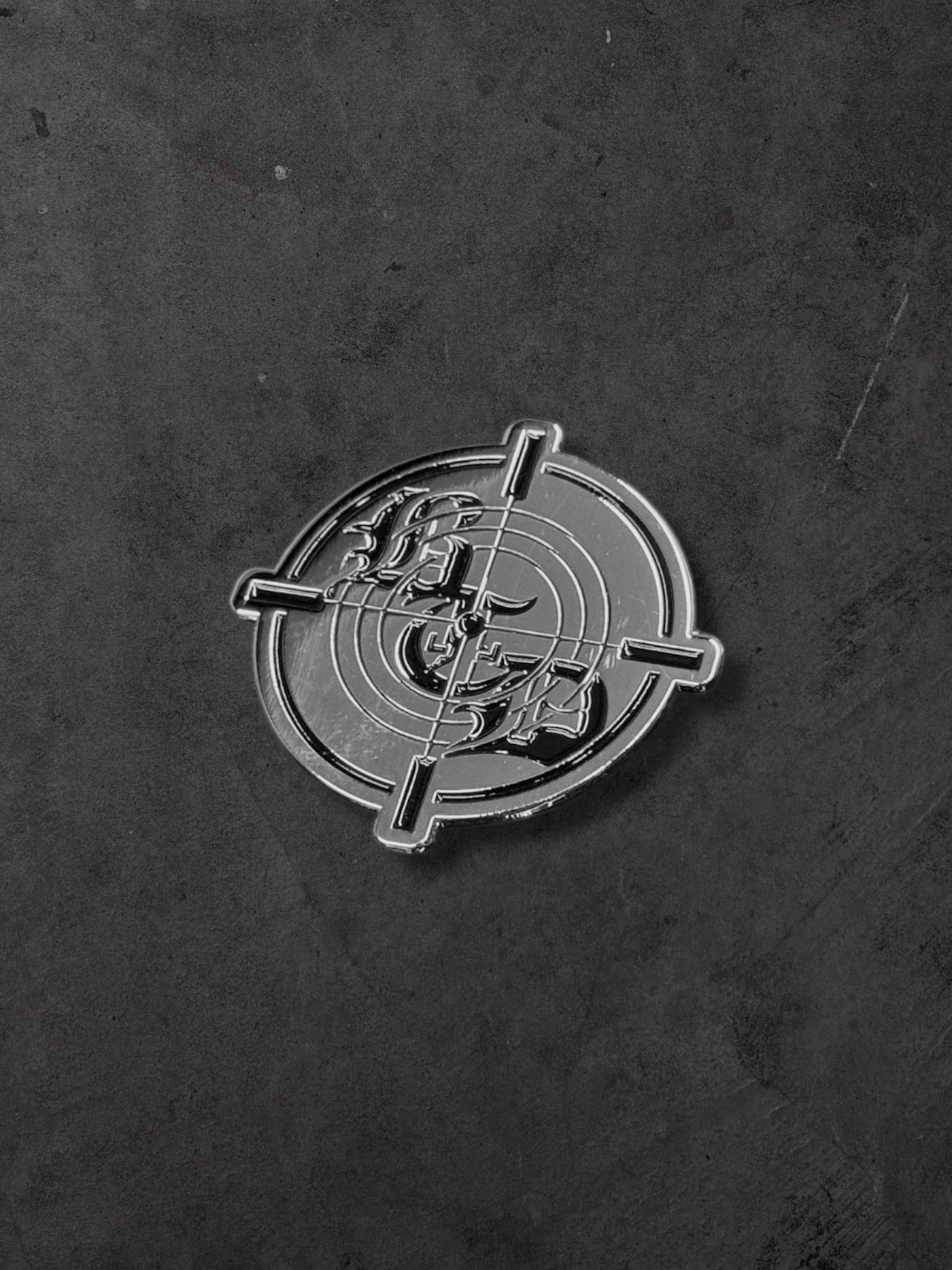 CROSSHAIR CHROME PIN
